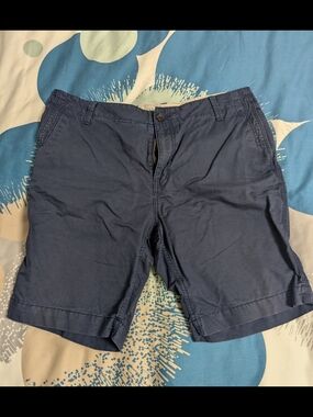 Launder Chinos Men's Navy Cotton Casual Shorts